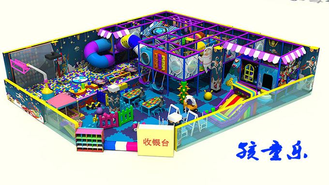 Hvilken slags frække enheder kan børn lide i den indendørs børnepark