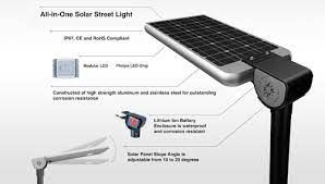 BTREE førte Solar Street Light -12 W med Li-ion-batteri og 20W Solar Panel- 广州纵横-第 2 组-杨惠萍 杨惠萍